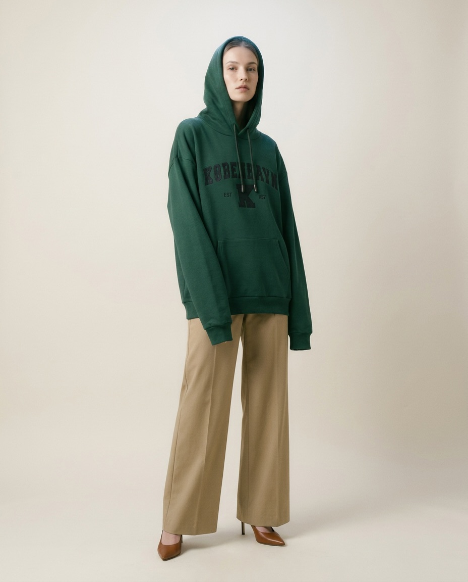 26_Copenhoodie_149 Indre By (grøn) - Billede 1