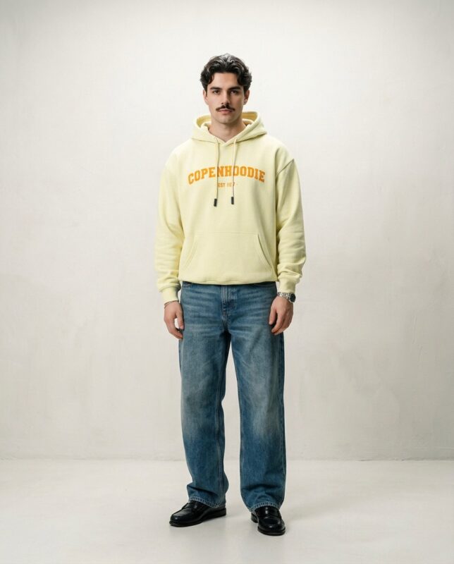 Copenhoodie gul